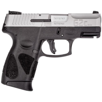   Taurus G2C 9mm Pistol, Black & Stainless Steel - $292.99 (Free S/H over $750) - $292.99