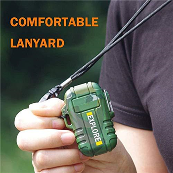   Outdoor Windproof & Waterproof Dual Arc Plasma Lighter USB - $12.73 (Free S/H over $25) - $12.73