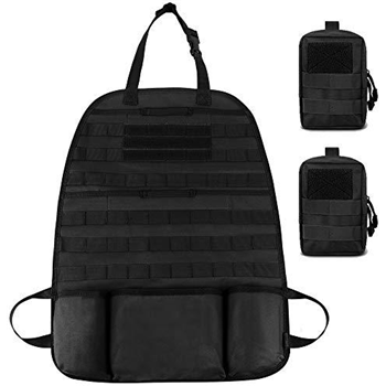   Gogoku Car Backseat Organizer Tactical Molle Panel Seat Back Protector Cover with Molle Pouch - $13.64 with code "35D8158D" (Free S/H over $25) - $13.64