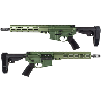   Geissele Automatics Super Duty Pistol 40mm Green 11.5" - $2400 - $2,400.00