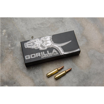   Gorilla Ammunition 6.5 Creedmoor 85gr Sierra Varminter Hollow Point 20 Round Box - $55.99
