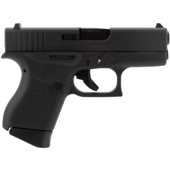   **Blue Label** GLOCK 43 9mm Fixed Sights 6 Round Black - $358 - $358.00