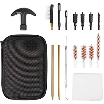   Gogoku Universal Handgun Cleaning kit .22 .357 .38 9mm .45 Caliber Pistol Cleaning Kit Brush and Jag - $7.19 w/c "40Q4YJJM" (Free S/H over $25) - $7.19
