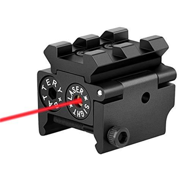   EZshoot Mini Red Laser Red Dot Gun Sight with Rail Mount - $11.39 w/code "4DHUAMA7" (Free S/H over $25) - $11.39