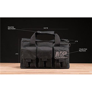   S&W M&P Pro Tac Padded Single Handgun Case with Ballistic Fabric Construction & External Pockets - $20.99 (Free S/H over $25) - $20.99