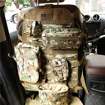   SUNPIE Universal Camouflage Seat Cover, Organizer, Muti Pocket (Larger Seat) - $49.99 + Free Shipping - $49.99