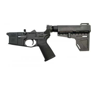   PSA AR-15 Complete MOE Shockwave Pistol Lower - No Magazine - Black - 516446625 - $219.99 - $219.99