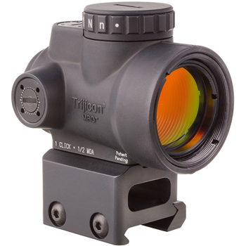   Trijicon 1x25 Mro 2 MOA Adjustable Red Dot With Mount - $399.99 - $399.99
