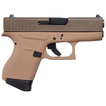   Glock G43 3.39" 9mm 3.39" FDE/Brown - $599.99 - $599.99
