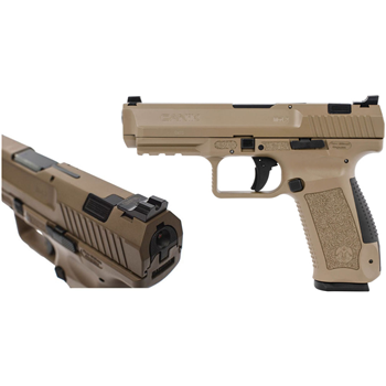   Canik TP9SA Mod.2 9mm Pistol, FDE Cerakote - HG4863DN - $399.99 - $399.99