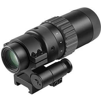   Feyachi M36 1.5X - 5X Red Dot Sight Optics Magnifier with Flip to Side Mount - $82.99 (Free S/H over $25) - $82.99