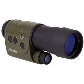   12 Survivors Trace 5x50 Digital Night Vision Recording Monocular, Green - $90.26 + Free Shipping - $90.26