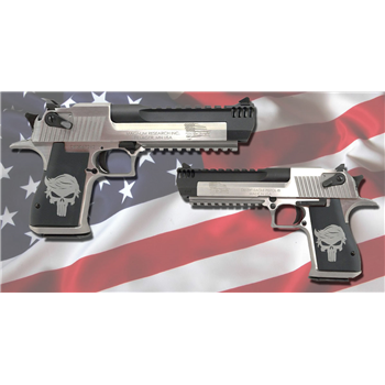   Magnum Research Desert Eagle Trump Punisher 50 AE Brushed Stainless - $2499.99 - $2,499.99