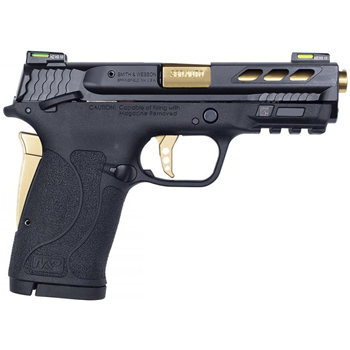   S&W Performance Center M&P380 Shield EZ M2.0 .380 ACP Pistol, Gold Barrel - $549.99 - $549.99
