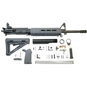   PSA 16" Mid-Length 5.56 NATO 1/7 Phosphate MOE EPT Rifle Kit With MBUS Rear, Gray - $609.99 - $609.99