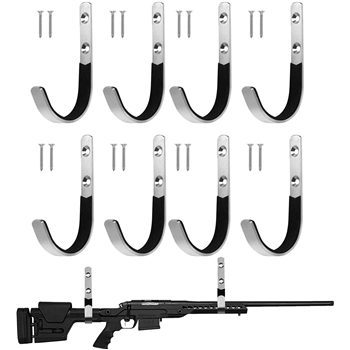   4-Set Gun Rack Shotgun Wall Mount Storage Stainless Steel Gun Hanger - $15.39 w/c "46RFU6AA" (Free S/H over $25) - $15.39