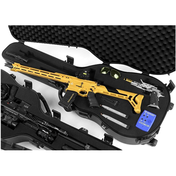  Savior Equipment Discreet Rifle Carrier Ultimate Guitar Case Fit Up to 45" Firearm (Black, Tan) - $174.99 (Free S/H over $25) - $174.99