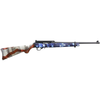   Ruger 10/22 Carbine Vote 2020 American Flag .22 LR 18.5" Barrel 10-Rounds Fourth Edition Collector's Series - $373.99 (Free S/H over $750) - $373.99