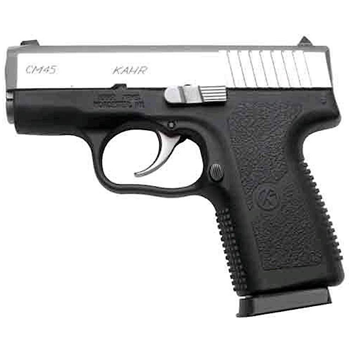   Kahr Arms CM45 Semi Auto Handgun .45 ACP 3.24" Barrel 5 Rd Black Polymer Frame Matte Stainless Slide CM4543 - $507.99 (Free S/H over $750) - $507.99