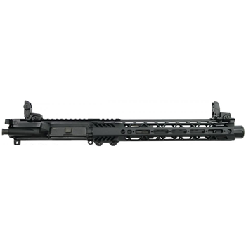   PSA 10.5" Pistol-Length 300AAC 1/8 12" Lightweight M-Lok Slant Upper - With BCG, CH, & MBUS Sight Set - $529.99 - $529.99