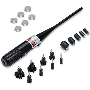   Theopot Bore Sight Kit Red Laser for .17 to .78 Calibe Rifles Pistols Bore Sighter for Hunting - $12.17 Code:5JCLUIQ6 (Free S/H over $25) - $12.17