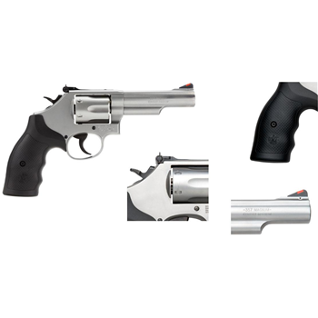   S&W 66 4.25" 357MAG 6RD STS AS RBR - $882.99 (Free S/H over $750) - $882.99