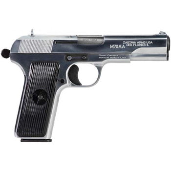   Zastava M70AA Tokarev, Soviet TT Type 9mm, 4.5" Barrel, Chromed Finish, 8rd Mag - $558.99 (Free S/H over $750) - $558.99