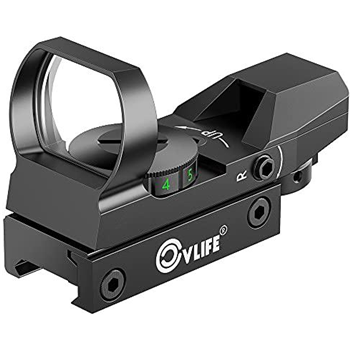   CVLIFE 1X22X33 Red Green Dot Gun Sight Scope Reflex Sight with 20mm Rail - $21 w/code "9MV6WG8U" (Free S/H over $25) - $21.00