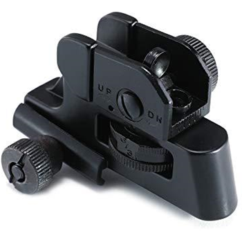  Pinty Rear Iron Sight with Windage/Elevation Adjustment, Design for Picatinny Style Rail Mounting - $9.99 (Free S/H over $25) - $9.99