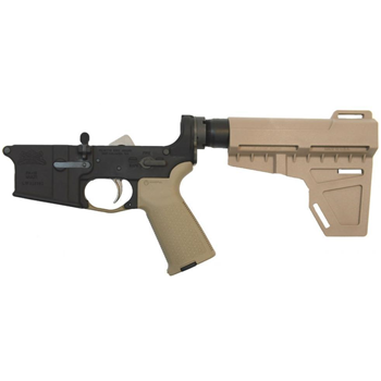   PSA AR-15 Complete MOE Shockwave EPT Pistol Lower, Flat Dark Earth No Magazine - $209.99 + Free Shipping - $209.99