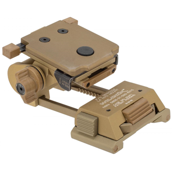   Wilcox G24 Nightvision Helmet Mount - Tan - $439.99 - $439.99