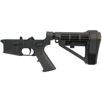    BLEM PSA AR-15 Complete Classic Stealth SBA4 Lower, Black - $169.99 - $169.99