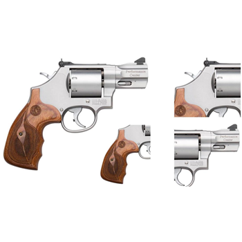   S&W 686 Performance Center .357 Magnum 2.5" Barrel 7 Rounds Wood Grip Glass Bead Finish - $1197.99 (Free S/H over $750) - $1,197.99