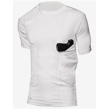   Tru-Spec Short Sleeve Concealed Holster Shirt - White - $24.89 - $24.89