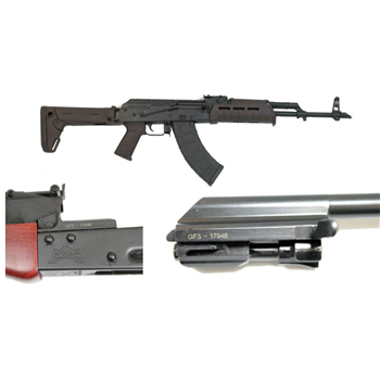   PSAK-47 GF3 Forged "MOEkov" Rifle, Plum (No Cleaning Rod) - $849.99