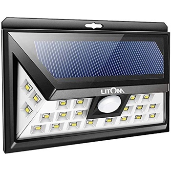  LITOM Original Solar Lights, 3 Modes Wireless Motion Sensor 270Â° Angle IP65 - $9.99 (Free S/H over $25)