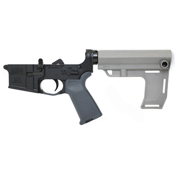   PSA AR-15 Blem MFT Battlelink MOE Lower, Gray - $132.99 + Free Shipping - $132.99