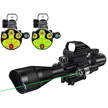   MidTen Riflescope Combo 4-12x50EG Dual Illuminated Optics & IIIA/2MW Laser Sight - $71.99 w/code "QZKEHNF7" (Free S/H over $25) - $71.99
