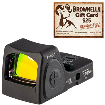   Trijicon RMRcc 6.5 MOA Red Dot Reflex Sight - $449.99 after code "VST" & $25 Gift Card - $449.99