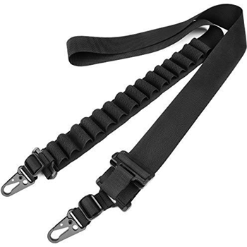   CVLIFE Shotgun Sling 2 Point Sling Adjustable Length Shotgun Ammo Sling Holds 15 Shells - $6.99 w/code "5NZGGWOZ" (Free S/H over $25) - $6.99