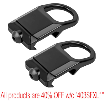   Gogoku 2-Pack Sling Adapter for 20mm Rail Sling Clip Adapter Base Attachment - $5.99 w/c "403SFXL1" (Free S/H over $25) - $5.99