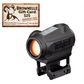   Vortex Optics SPARC Solar 2 MOA Red Dot, Black - $259.99 after code "VSJ" & $25 Gift Card - $259.99