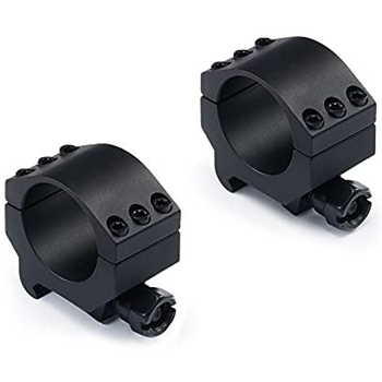   HIRAM 25mm Scope Ring 2 Pack Rifle Scope Mount Rings for 20mm Picatinny and Weaver Rails for - $9.06 w/ code VM9VY5KJ (Free S/H over $25) - $9.06