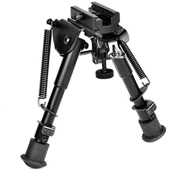   20% OFF Rifle Bipod 6-9 Inches Adjustable Foldable Legs Spring Return with Picatinny Adapter w/code GW4NIGGX - $13.59 (Free S/H over $25) - $13.59