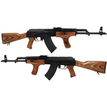   PSA AK-D GF3 Nutmeg Wood Rifle with Cheese Grater Upper Hand Guard and Wooden Dong - $999.99 - $999.99