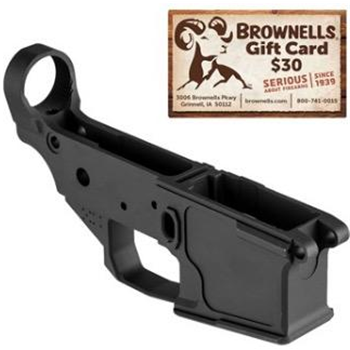   17 Design and Manufacturing AR-15 Billet Lower Receiver - $119.99 w/code "PTT" + $30 Gift Card - $119.99
