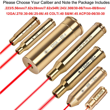   Gogoku Bore Sight for .223 or 5.56mm Cartridge Hunting Red Laser Boresighter with 6 Batteries - $5.99 with code "403SFXL1" (Free S/H over $25) - $5.99