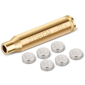    40% OFF Bore Sight Cal 223 5.56mm Rem Gauge Red Dot Boresighter with 2 Sets of Batteries w/code AWG47T5U - $9.59 (Free S/H over $25) - $9.59