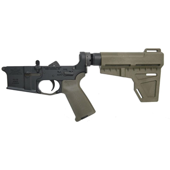   BLEM PSA AR-15 Complete MOE Shockwave Pistol Lower, ODG - $139.99 + Free Shipping - $139.99