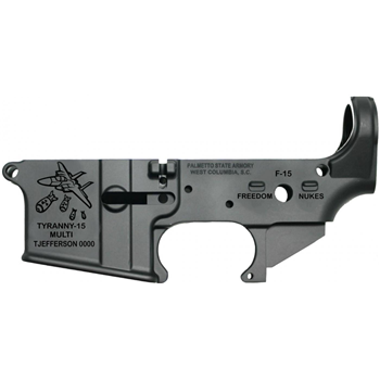    PSA AR-15 "Tyranny-15" Stripped Lower Receiver *Pre-Order Item - Ships in Approximately 12 Weeks - $79.99 Shipped - $79.99